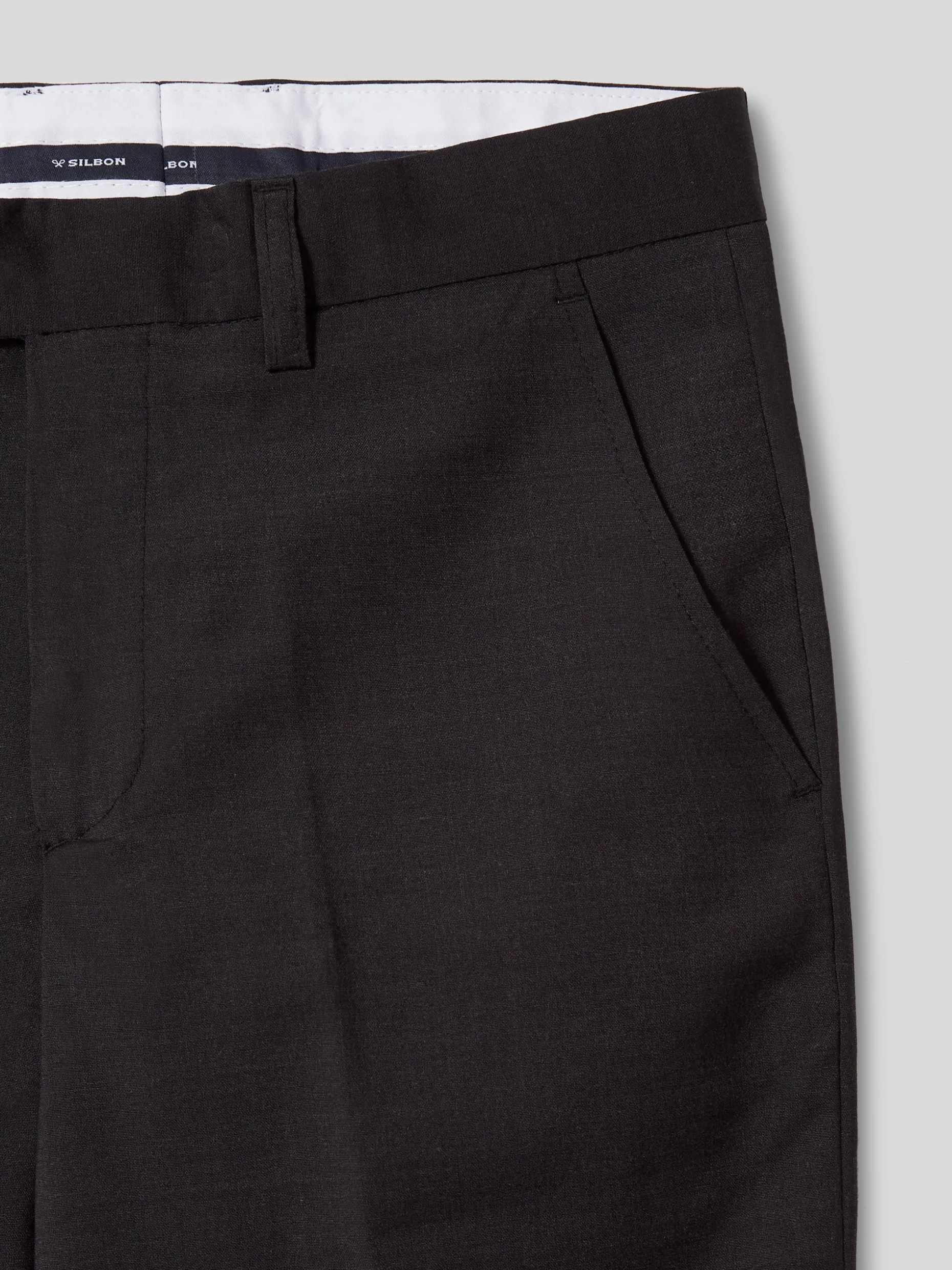 Pantalon vestir classic gris oscuro