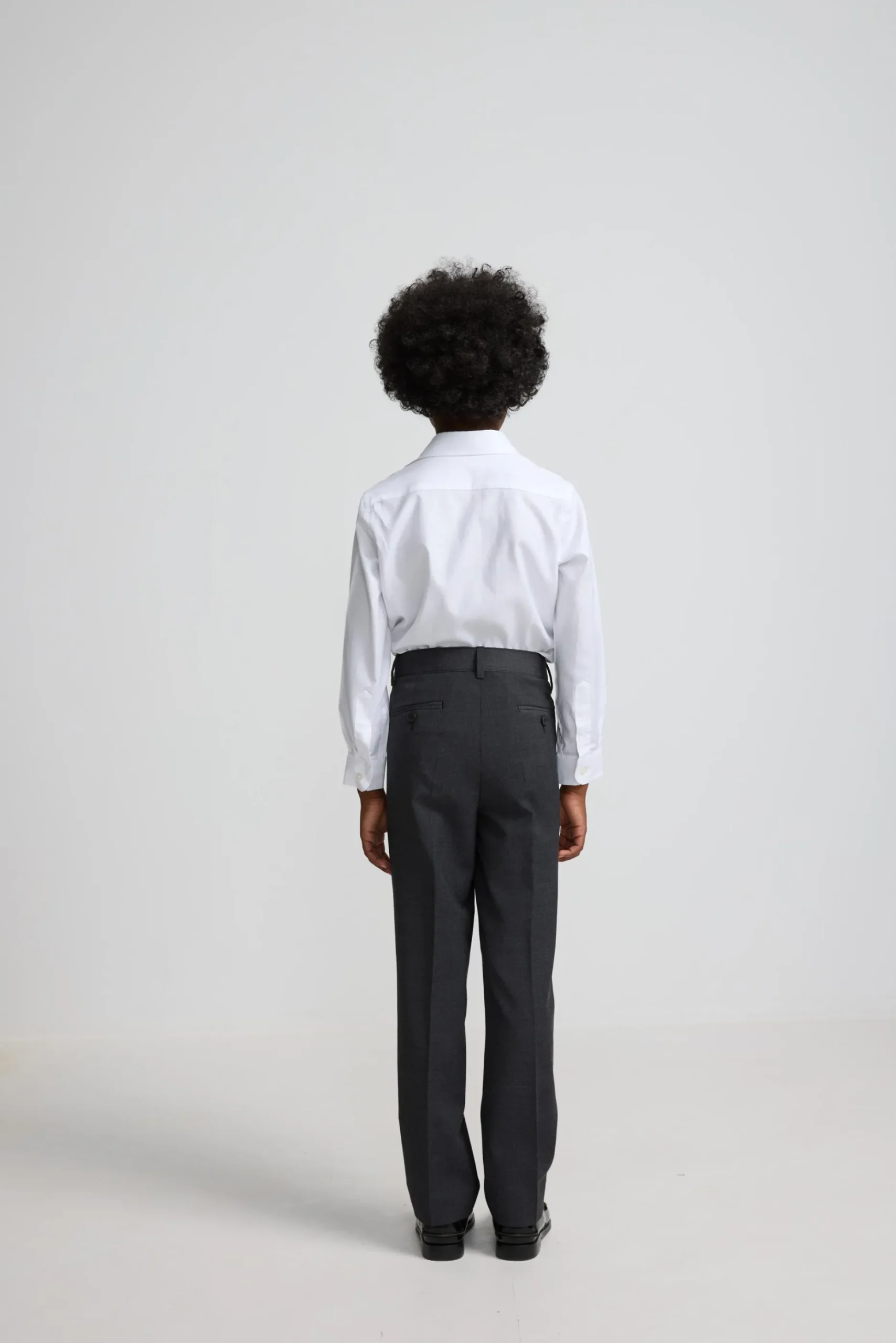 Pantalon vestir kids clasico gris