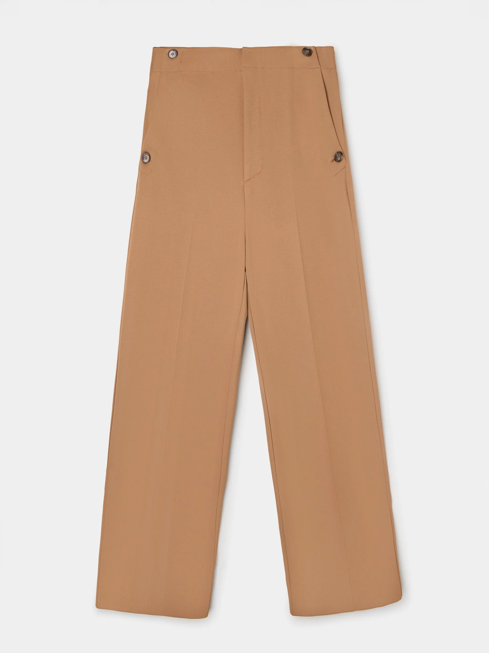Pantalon vestir marinero camel