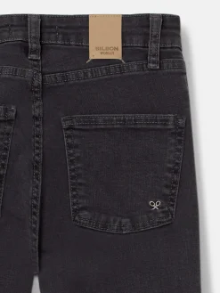 Pantalon woman slim fit gris