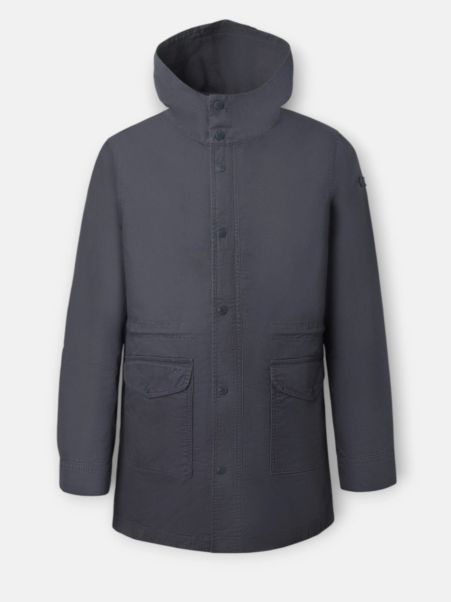 Parka casual azul marino