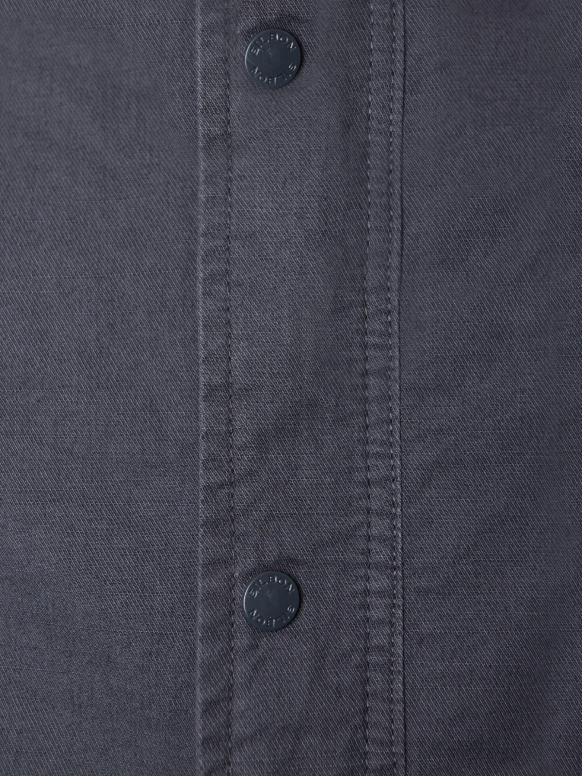 Parka casual azul marino