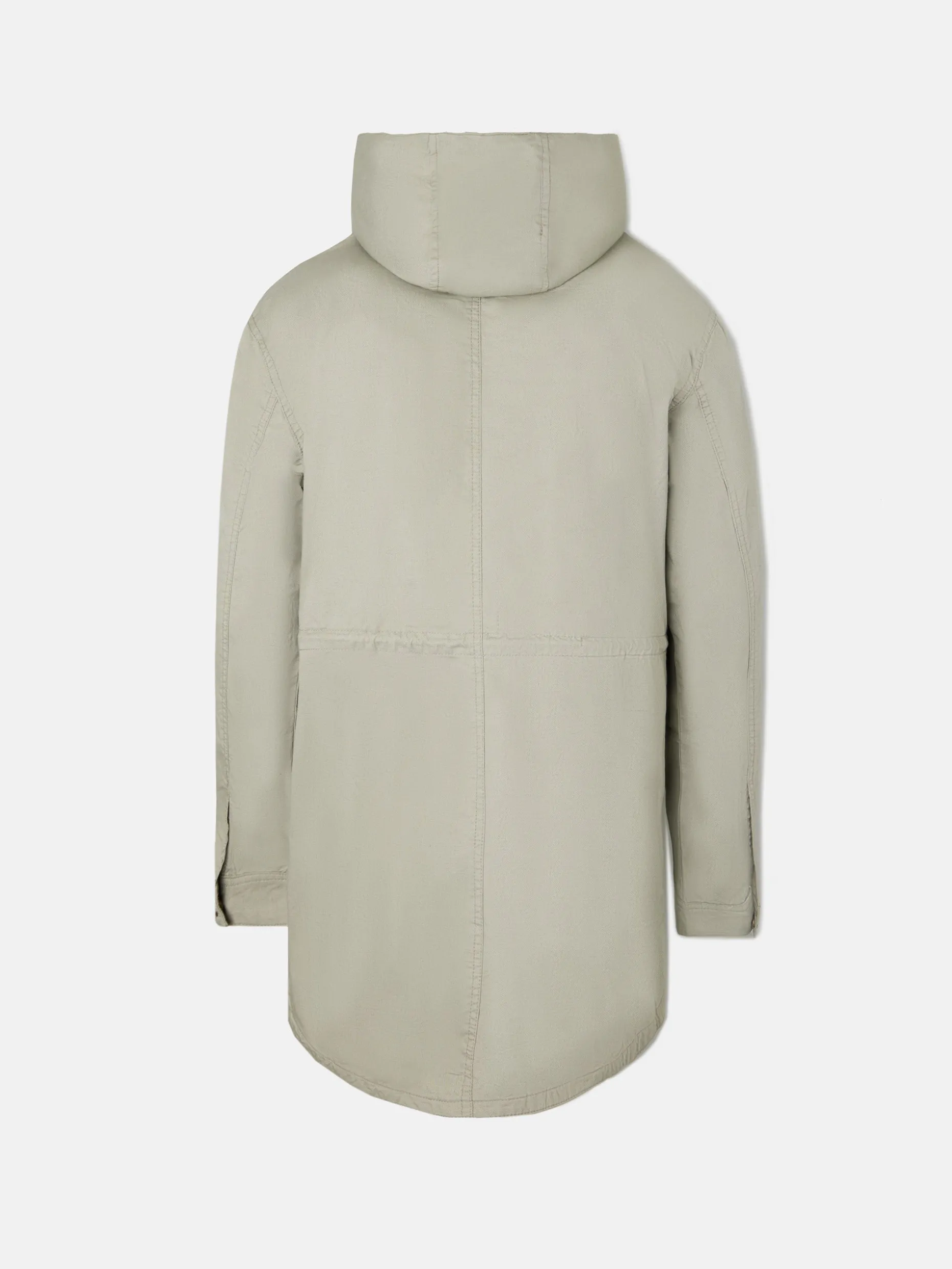Parka garment dye verde