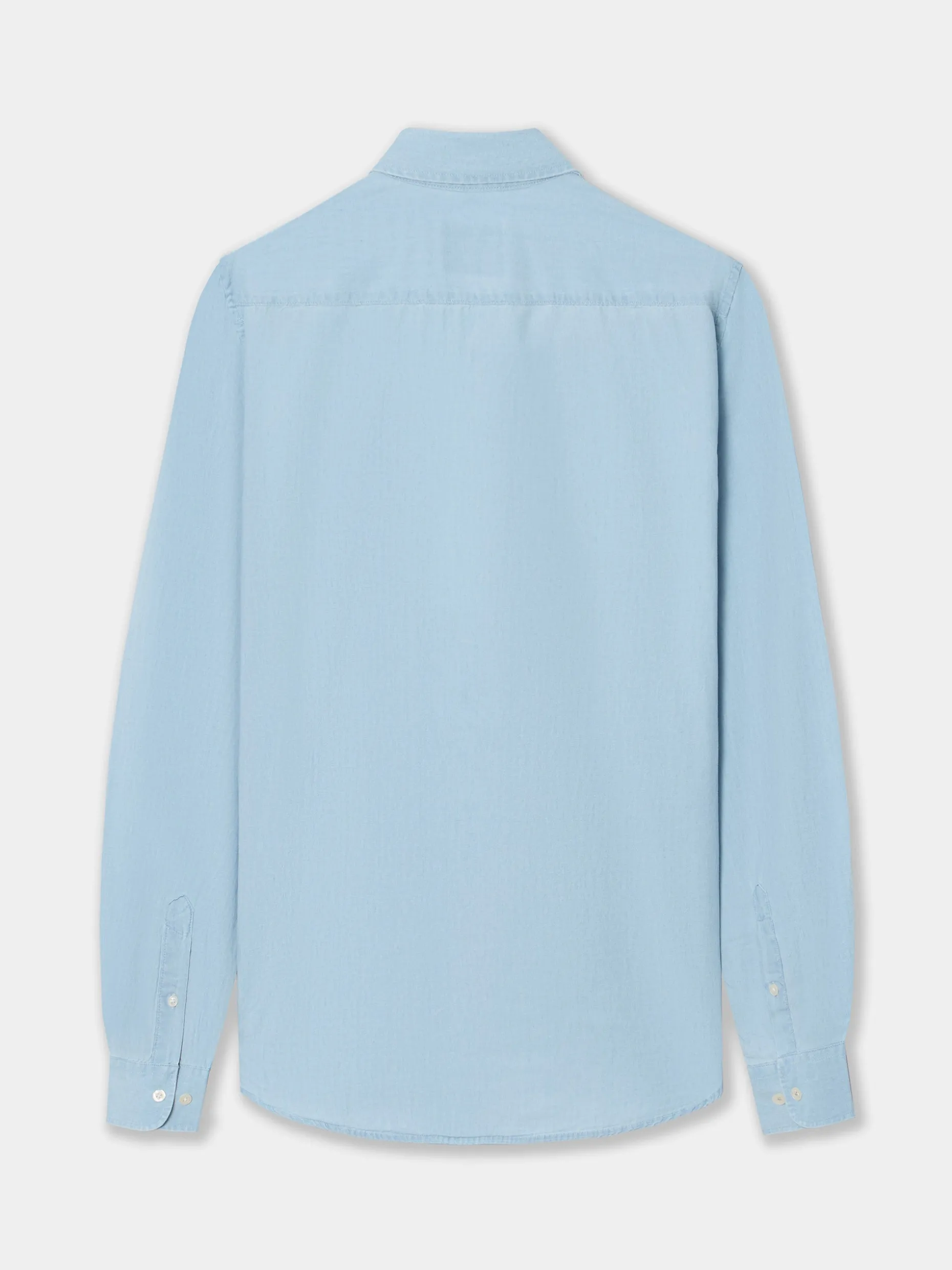 Polera sport denim azul claro