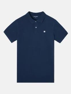 Polo clasico miniparche marino