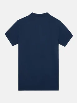 Polo clasico miniparche marino