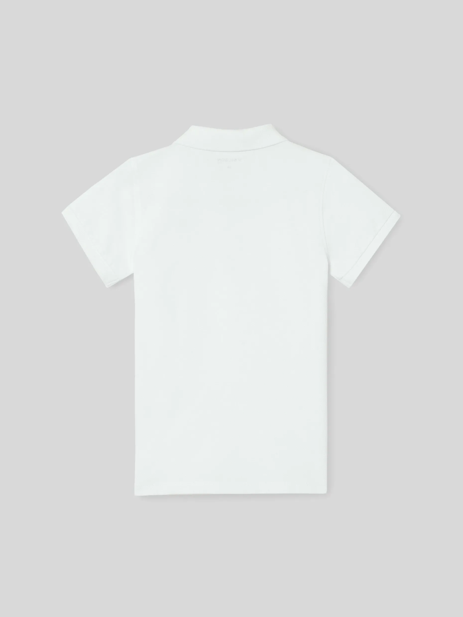 Polo kids clasico miniraqueta blanco
