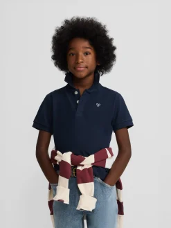 Polo kids clasico miniraqueta azul marino