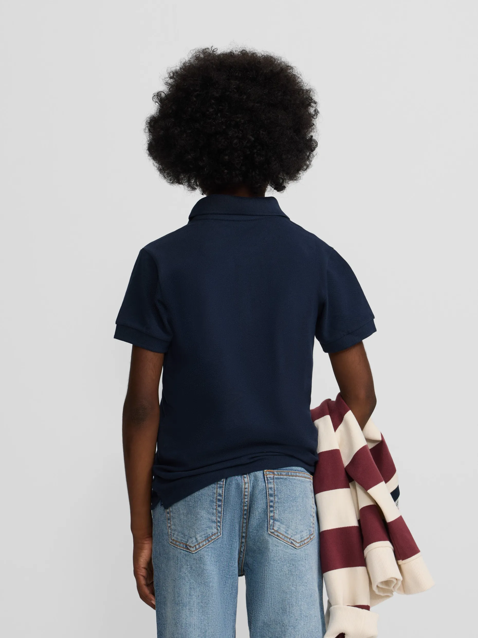 Polo kids clasico miniraqueta azul marino
