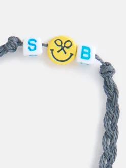 Pulsera kids cuerda smile azul marino