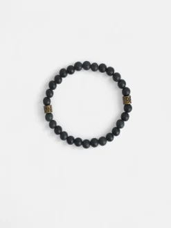 Pulsera piedras redondas verde