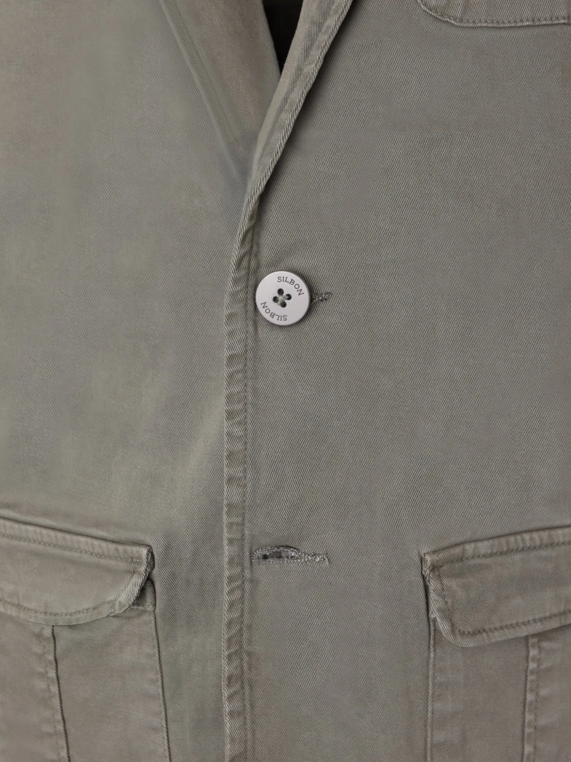 Semiblazer casual gris medio