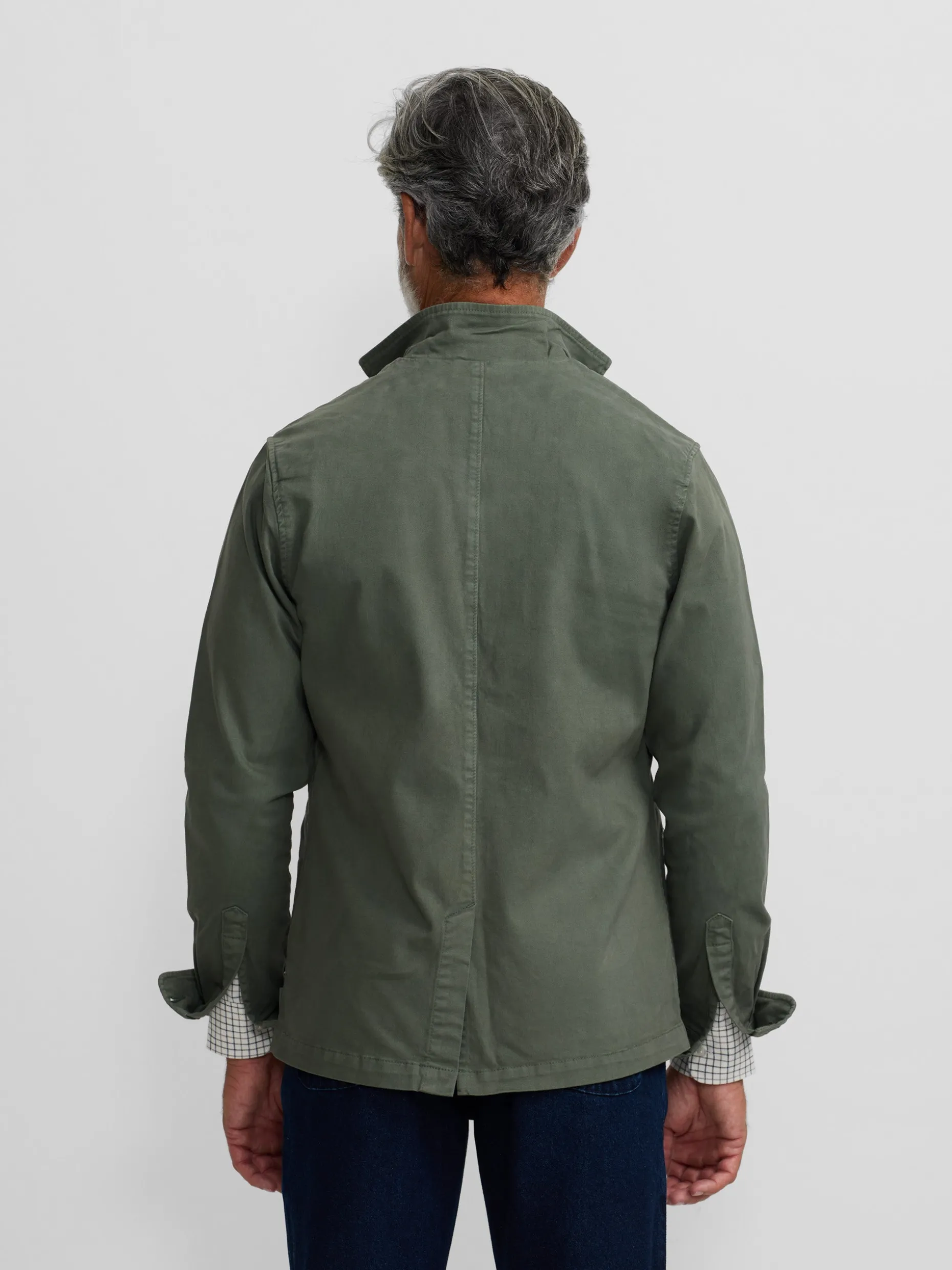 Semiblazer casual verde