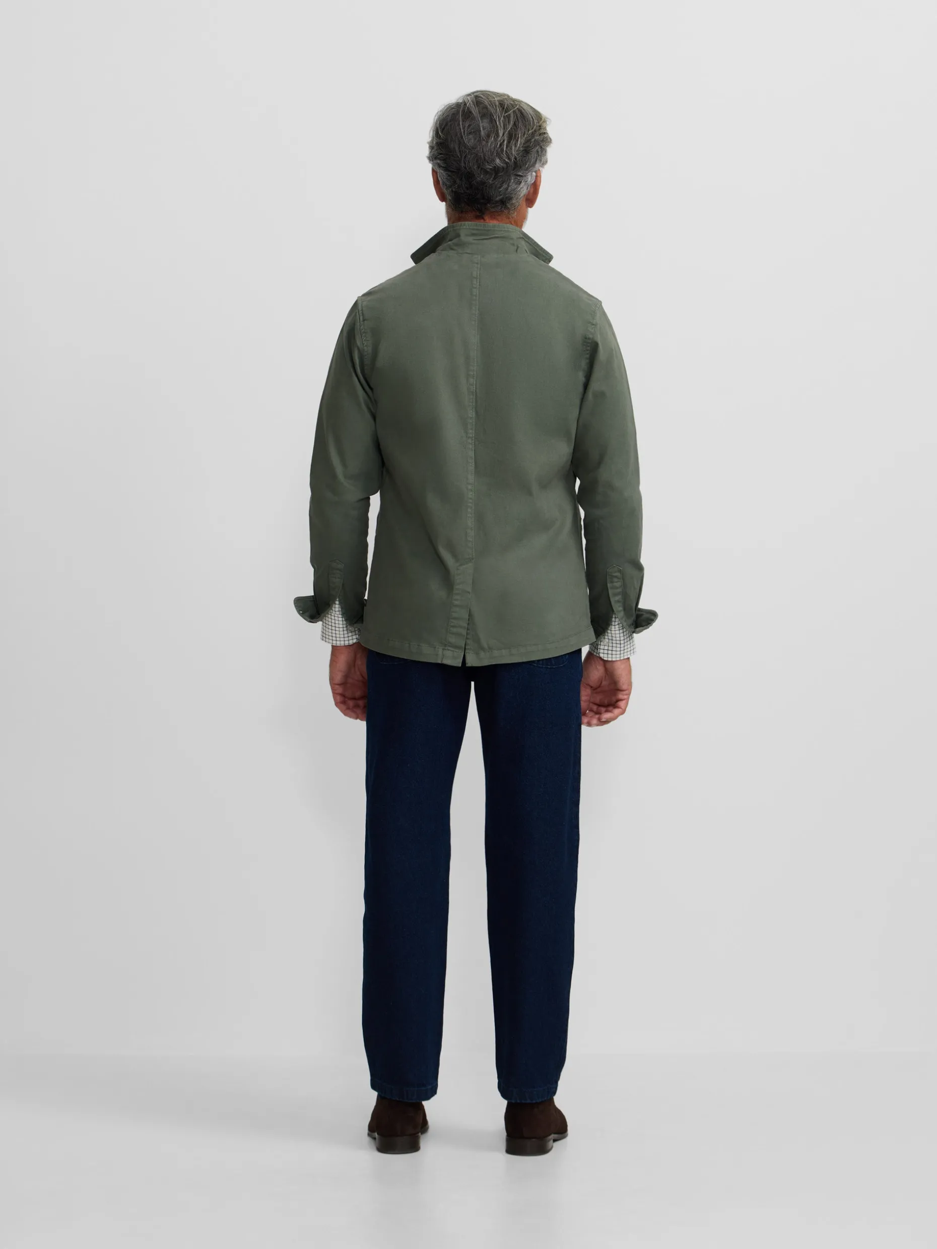 Semiblazer casual verde