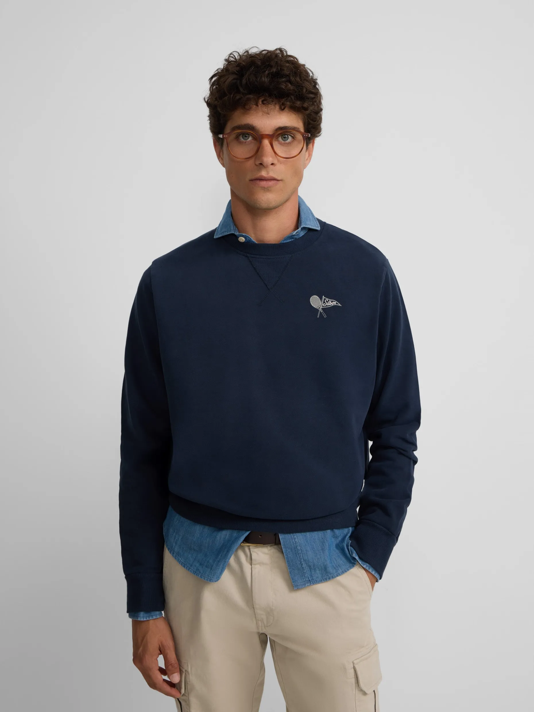 Sudadera athletic dept. marino