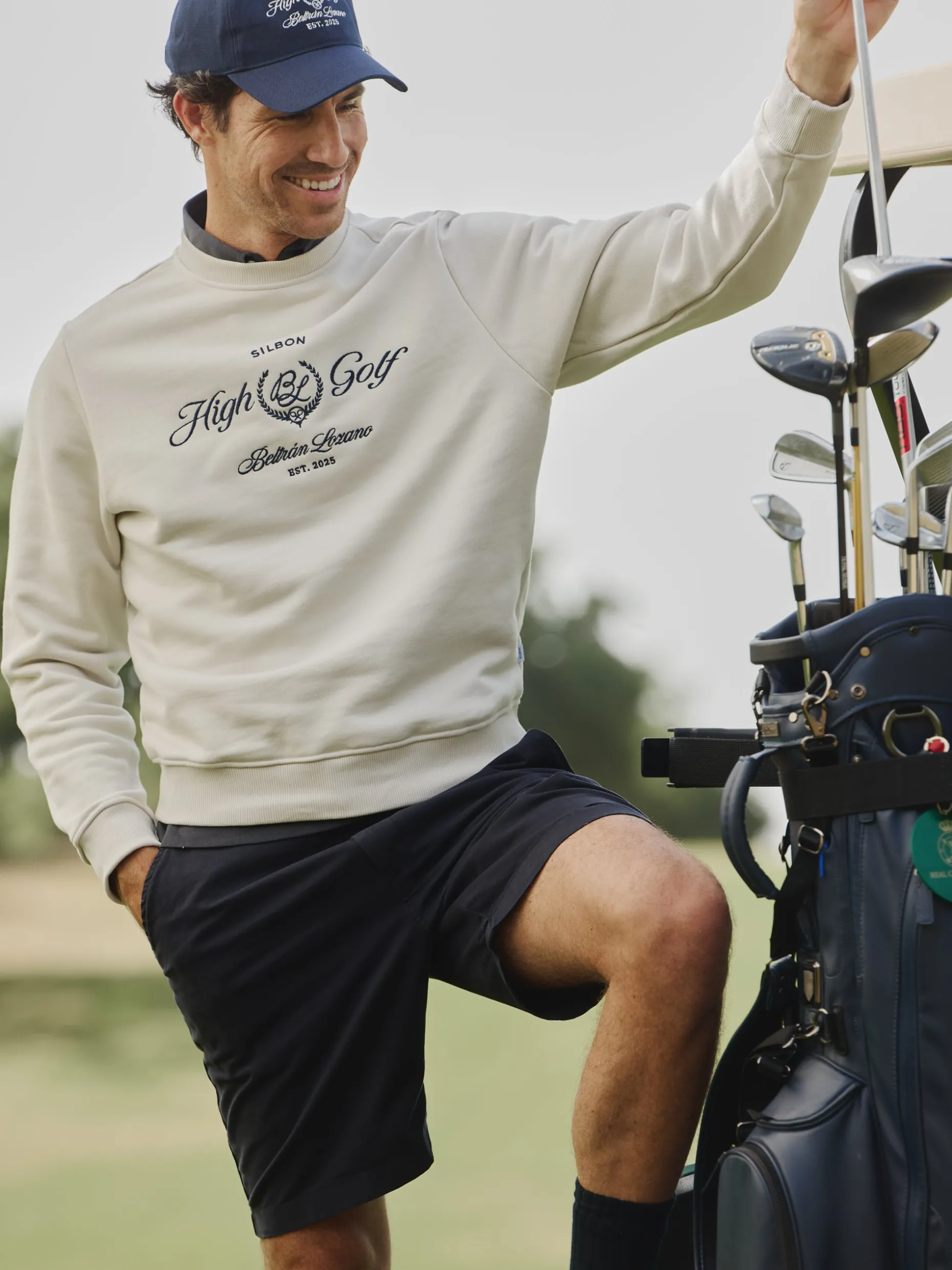Sudadera Beltran Lozano High Golf crema