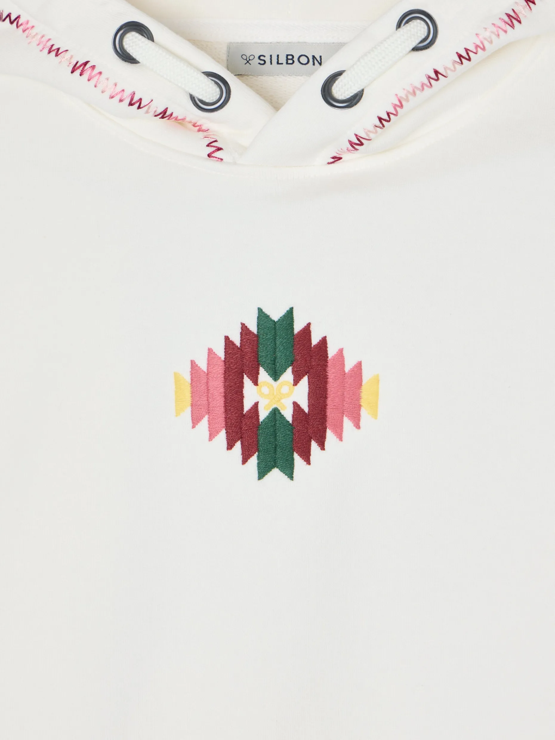 Sudadera girl etnica cruda