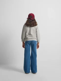 Sudadera girl wonderful love gris