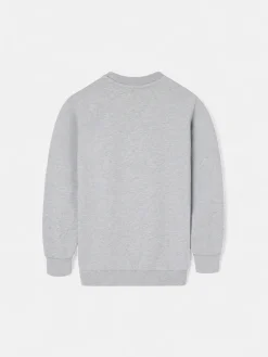 Sudadera girl wonderful love gris
