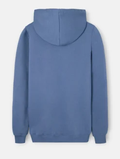 Sudadera hoodie Silbon ivy league azul indigo