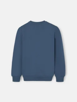 Sudadera kids good vibes azul marino