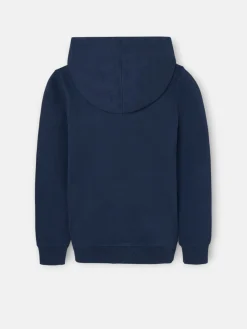 Sudadera kids hoodie cordon etnico azul marino