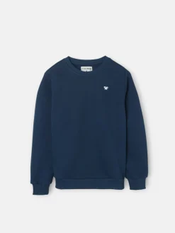 Sudadera kids minilogo azul marino