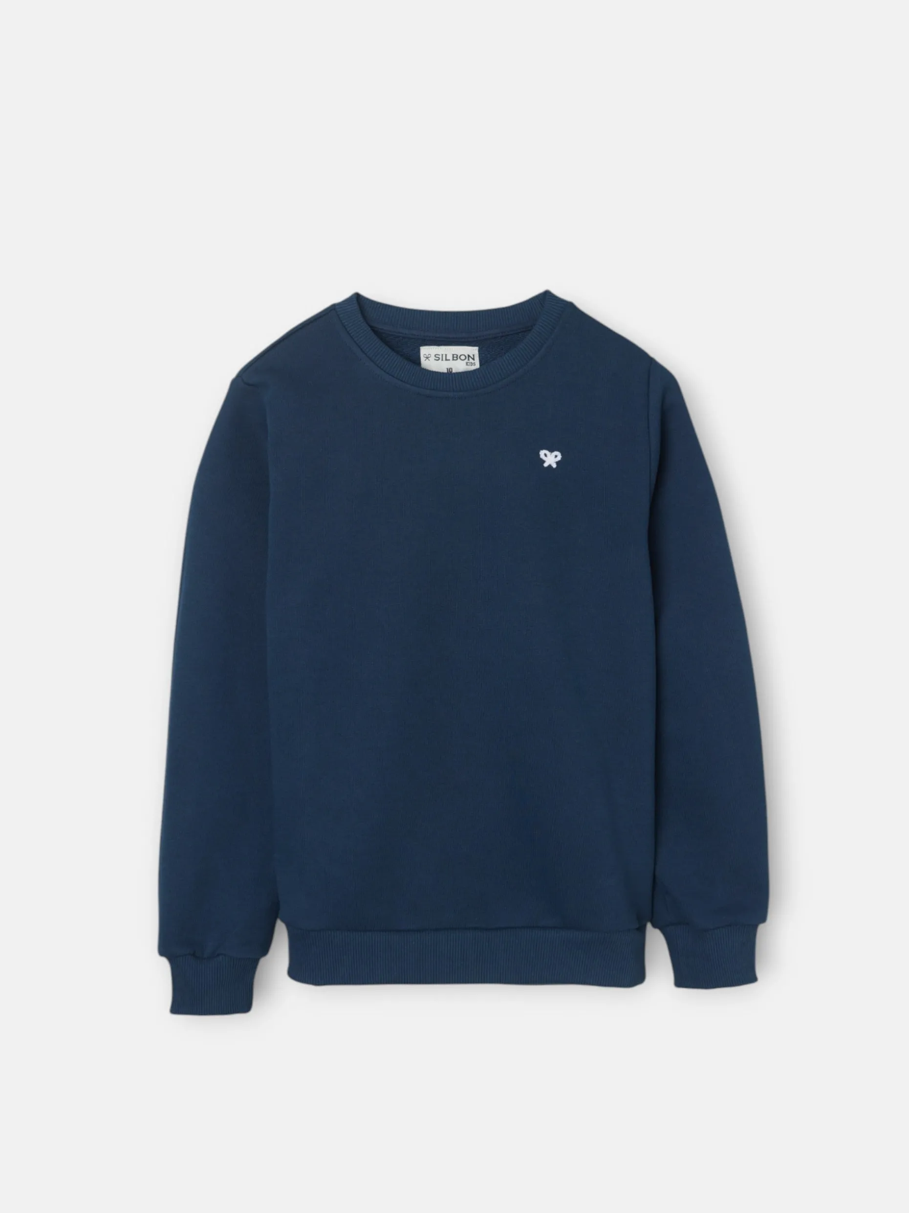 Sudadera kids minilogo azul marino