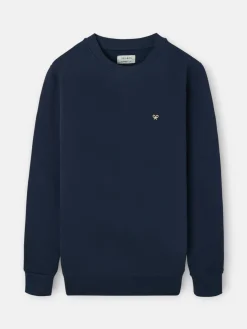 Sudadera relaxed fit culture azul marino