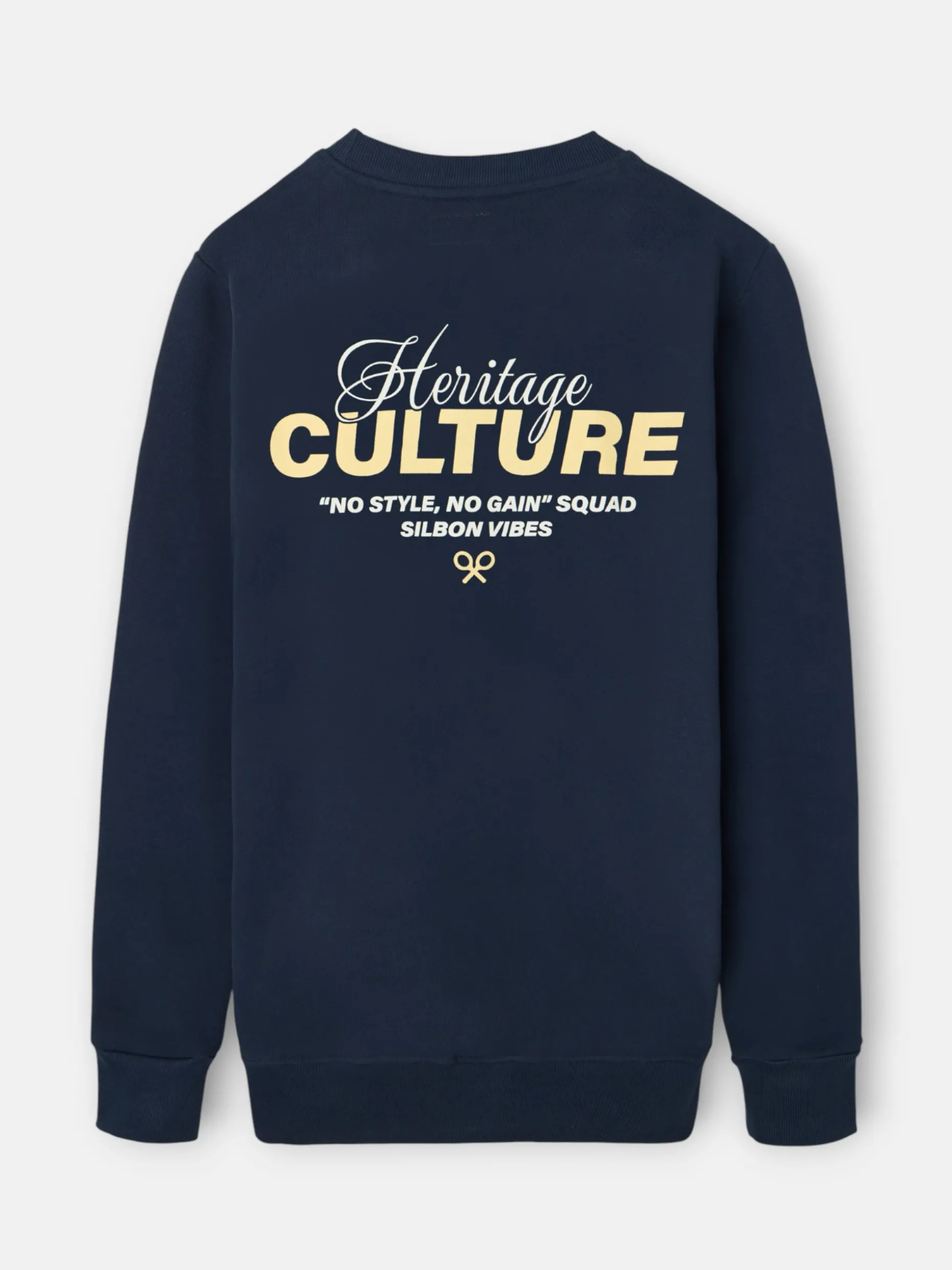 Sudadera relaxed fit culture azul marino