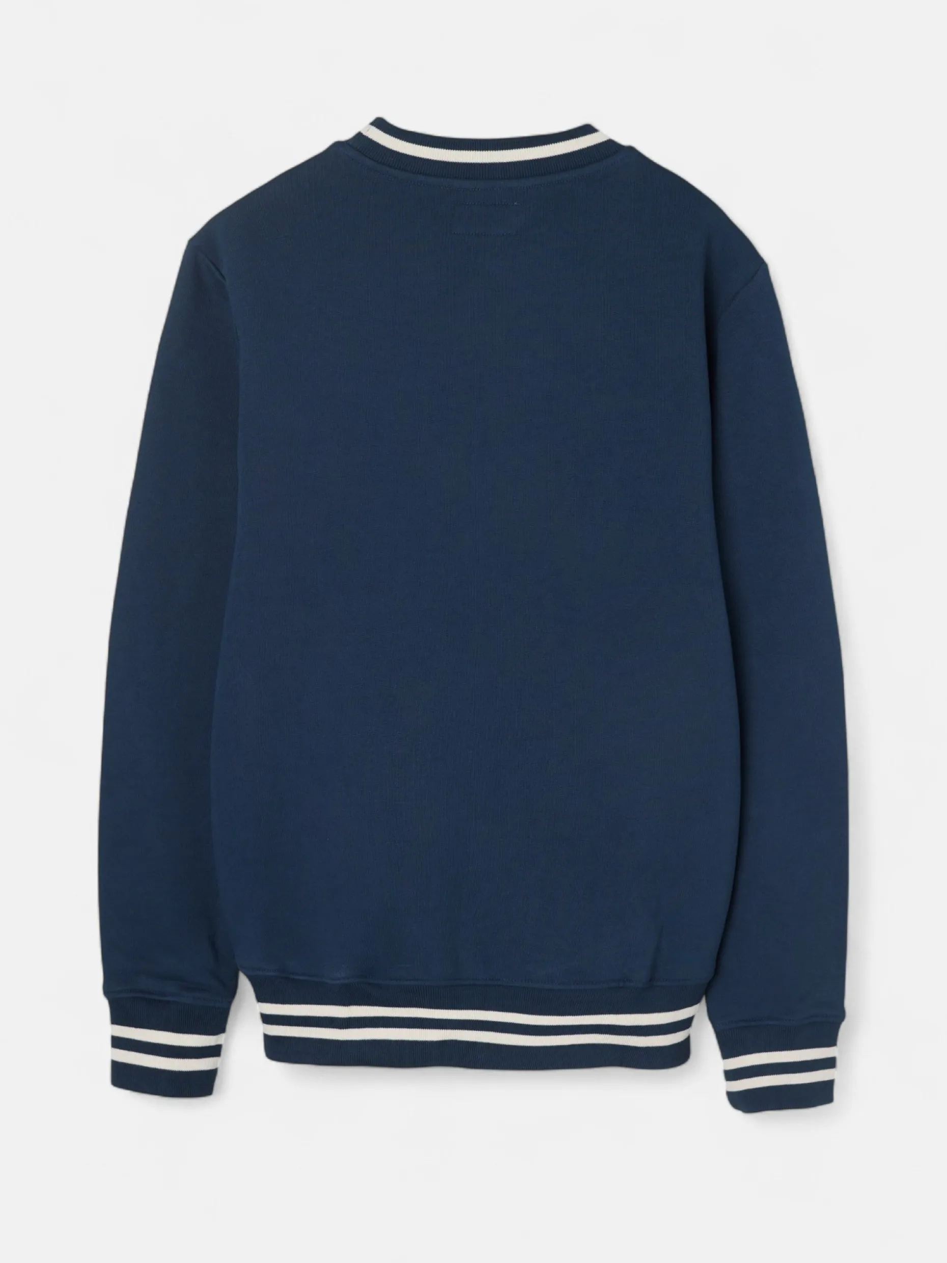 Sudadera retro lettering marino