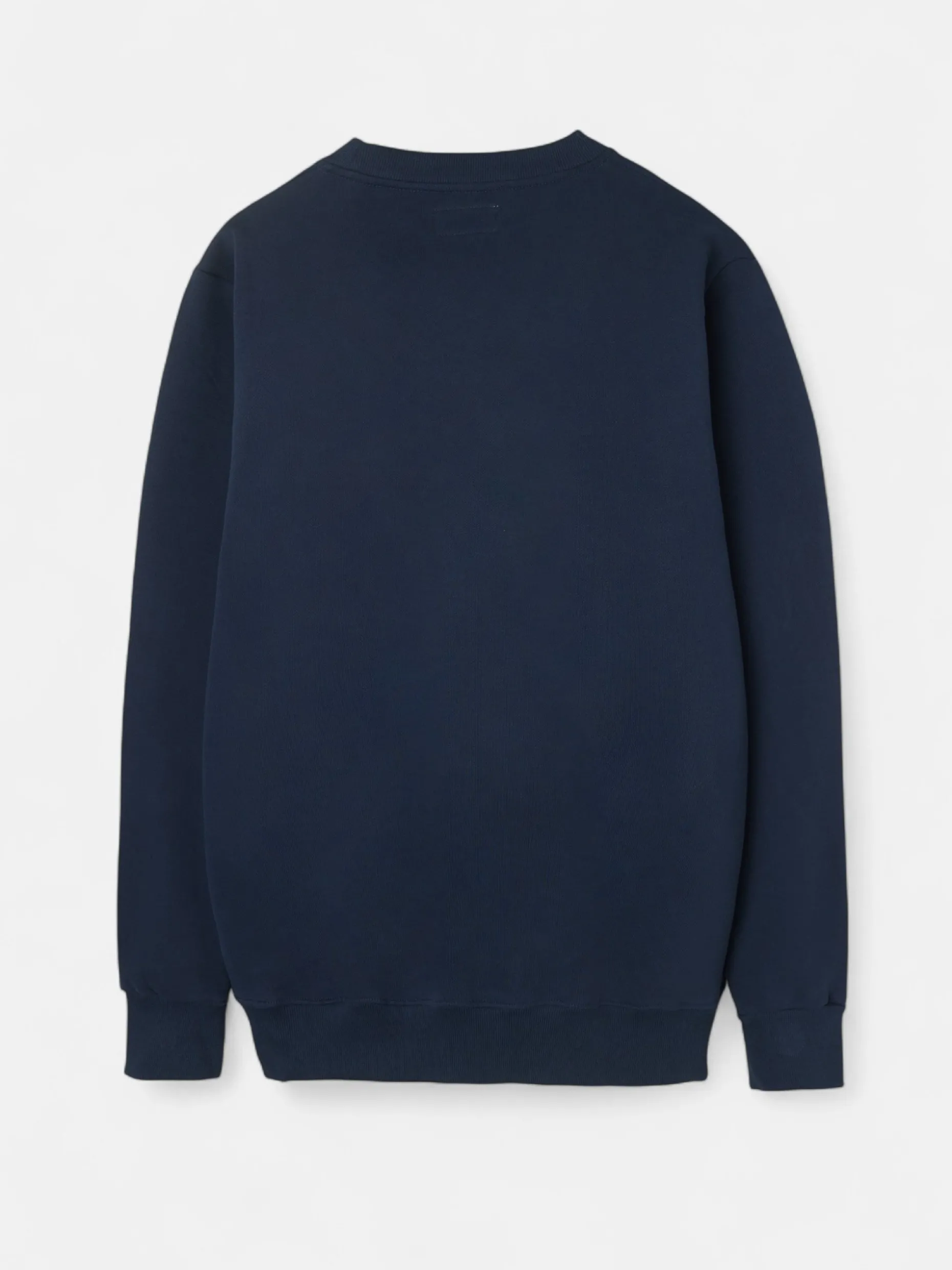 Sudadera silbon flock azul marino