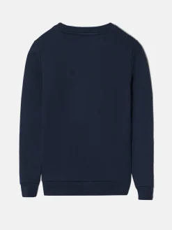 Sudadera silbon raqueta media azul marino