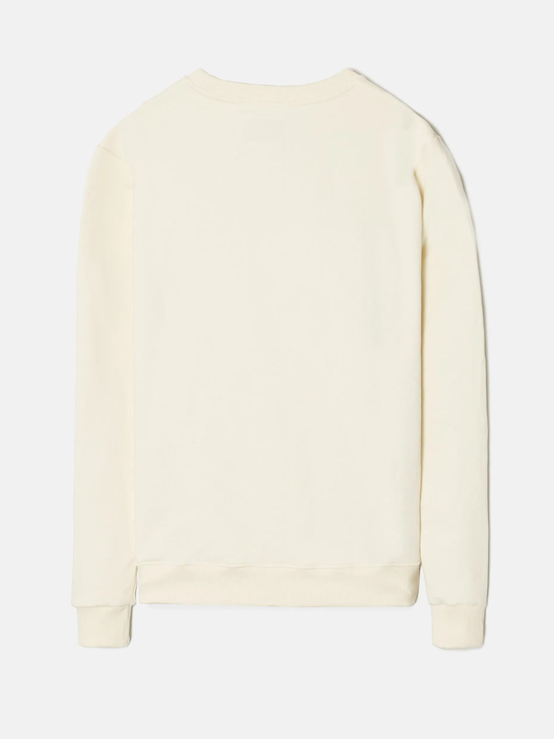 Sudadera silbon raqueta media crema