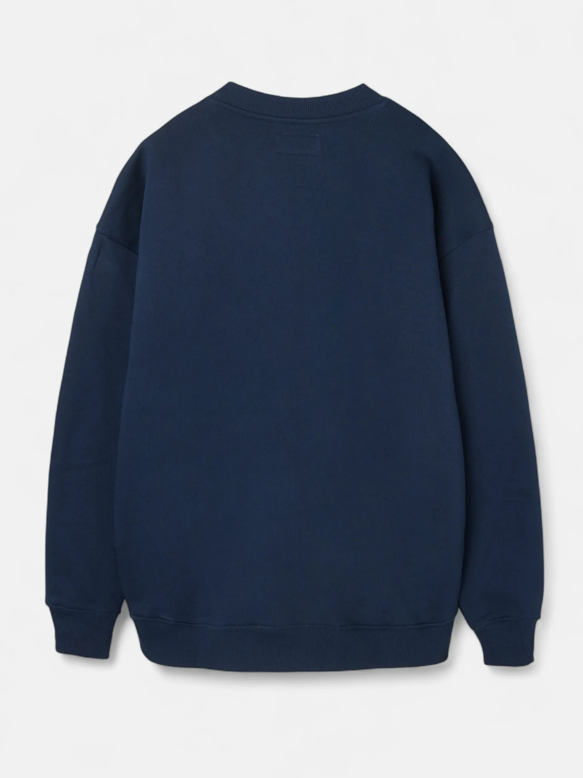 Sudadera special fit lettering azul marino