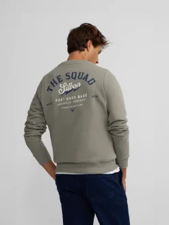 Sudadera the silbon squad khaki