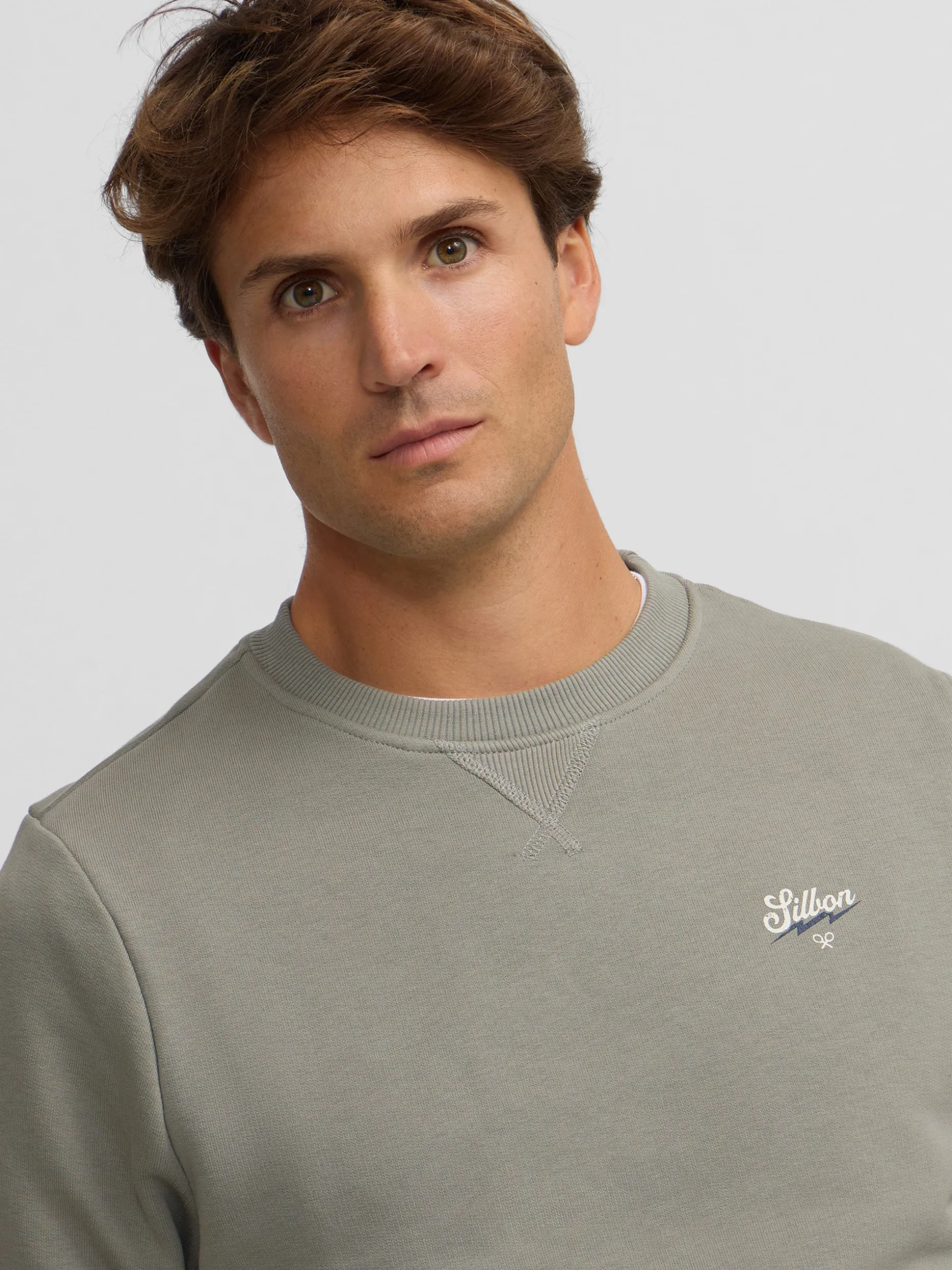 Sudadera the silbon squad khaki