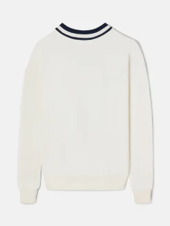 Sudadera woman escudo cruda