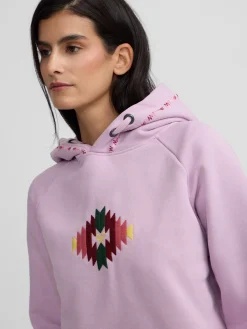 Sudadera woman ikat morados