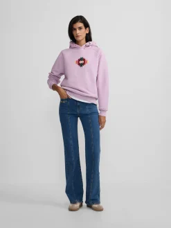 Sudadera woman ikat morados
