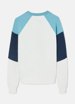 Sudadera woman letras colores azules