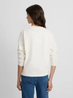 Sudadera woman raqueta cuadros cruda