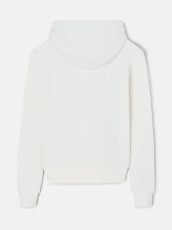 Sudadera woman raqueta estampado cruda