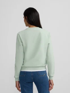 Sudadera woman silbon clasico verde