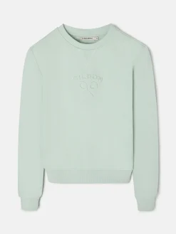 Sudadera woman silbon clasico verde