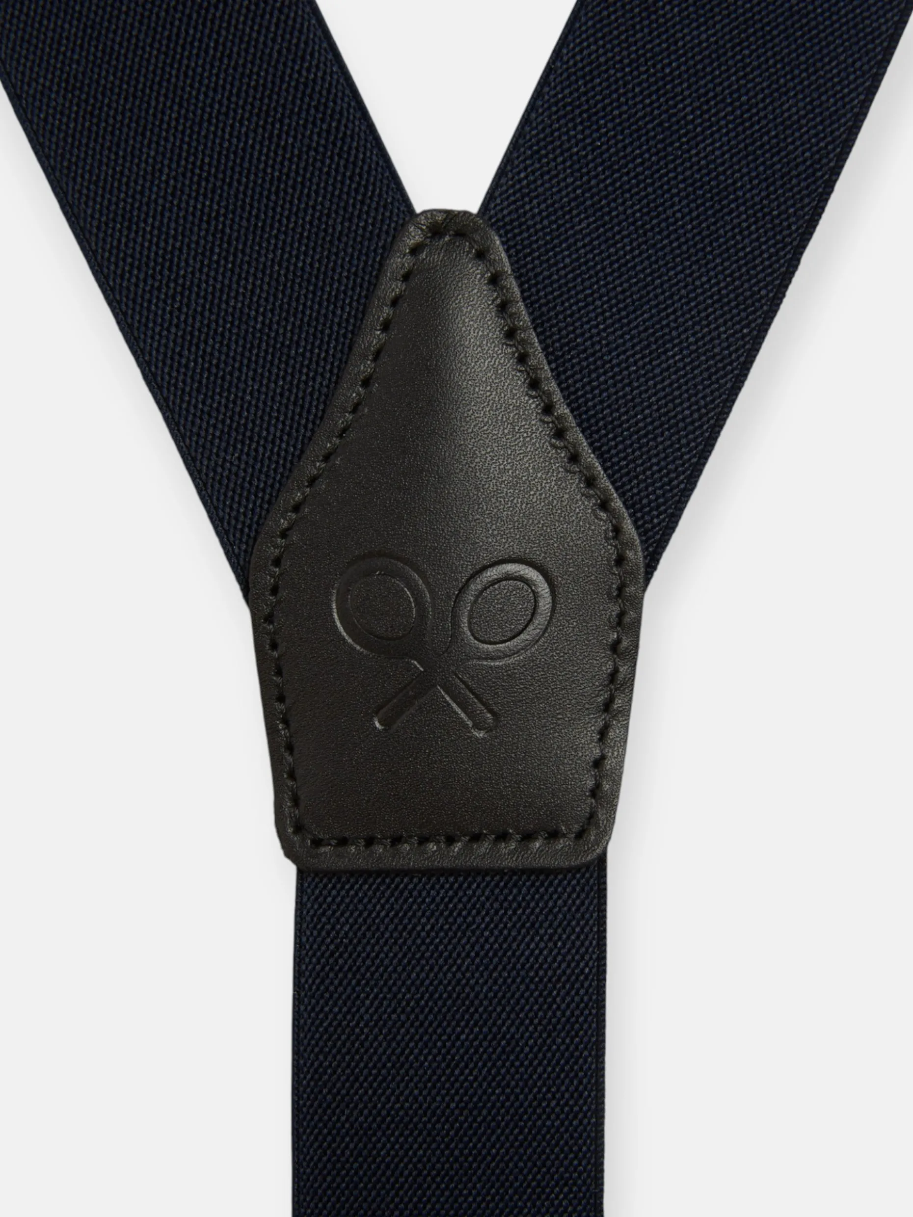 Tirante silbon azul marino liso