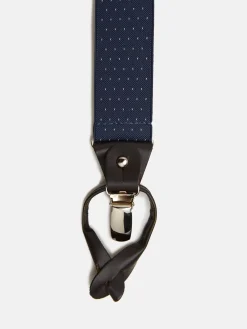 Tirante silbon puntos azul