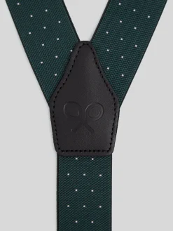 Tirante silbon puntos verde