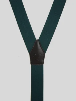 Tirante silbon verde liso