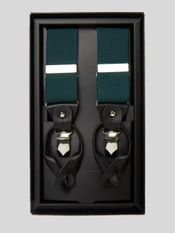 Tirante silbon verde liso